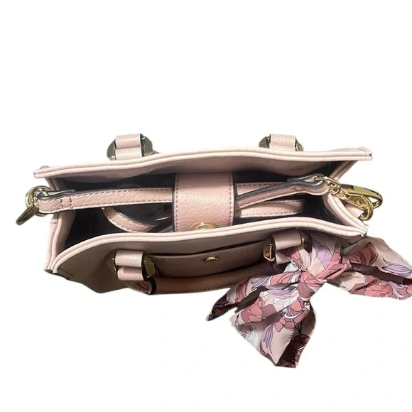 NWOT Steve Madden Blush Pink Mini Satchel Crossbody Handbag - Picture 3 of 3